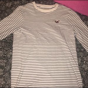 Long Sleeve Striped hollister shirt